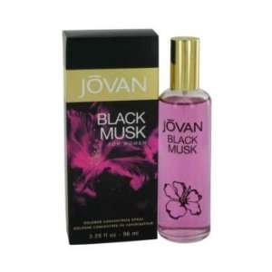 Jovan Black Musk Perfume for Women, 2 oz, Cologne Concentrate Spray 