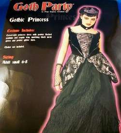 Gothic Princess Outfit Steampunk Costume Punk Rocker  