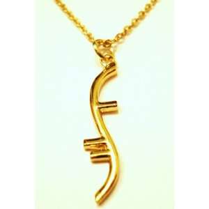   Godsend Haitian Petrelli Gold Plated Pendant Necklace 