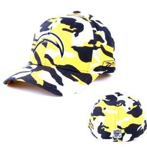  SAN DIEGO CHARGERS (CAMO) Camouflage Flex Fit Baseball Hat 