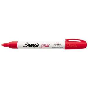  Sharpie Paint Pen (Oil Based)   Color Red   Size Medium 