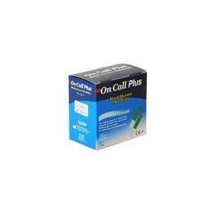  On Call Blood Glucose Test Strips 50 Ct. Health 