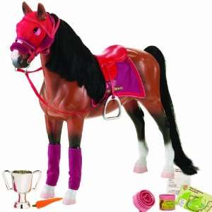  Our Generation Thoroughbred Horse For 18 Dolls Toys 