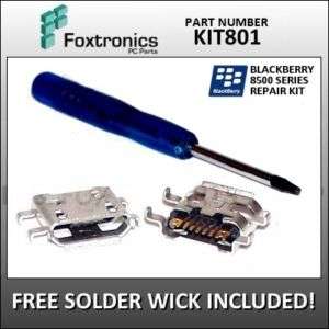 Blackberry Curve 8520 8530 Data Charge Port Repair Kit  