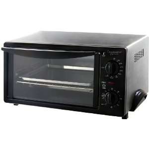   Continental Cp43539 4 slice Toaster Oven/broiler Black Electronics