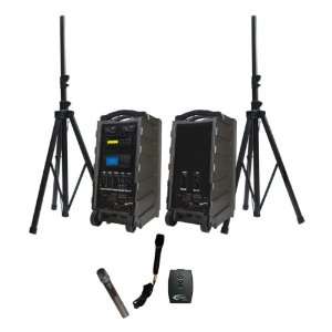   PA System Wireless Companion Speaker Package Musical Instruments