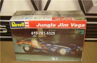 REVELL Plastic Model Kit 7356 VINTAGE JUNGLE JIM CHEVY VEGA FUNNY CAR 