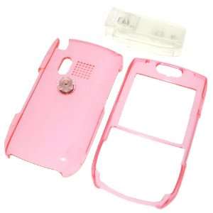  Palm Treo 680 Premium PDA Snap On Translucent Pink Case 