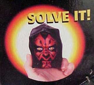 1999 Star Wars Episode I Darth Maul RUBIK CUBE Puzzle New MIB  