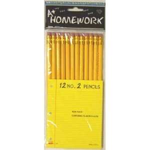  Pencils   12 pack   No.2 lead. Case Pack 48 Everything 