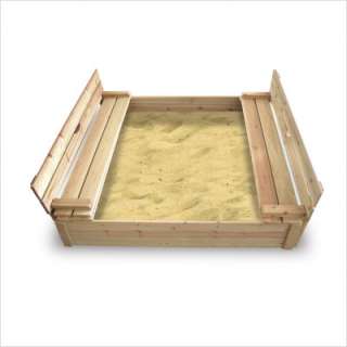 Badger Basket Cedar Sandbox with Two Bench Seats 09988 046605999882 