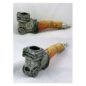  Flaming Motor Pipe for Flavored Tobacco 