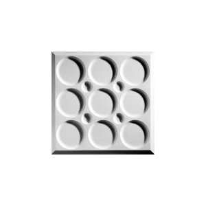  2 x 2 Roman Circle White Ceiling Tiles