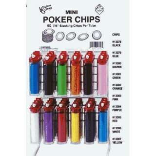  Mini Poker Chips   Red