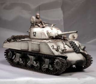 35 Built US M4A3 Sherman Tank WWII Winter  