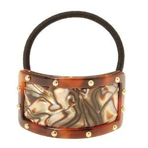  L. Erickson Studded Frame Ponytail Holder