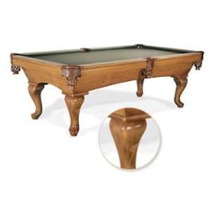    SOLID TULIPWOOD 8FT POOL TABLE*SLATE*ARCADIA