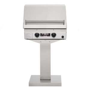   Fr Infrared Natural Gas Grill On Bolt Down Post Patio, Lawn & Garden