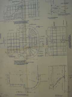   Freighter Arthur Homer PILOT HOUSE STEEL PLAN Blueprint Drawing  
