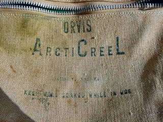 Nice Vintage ORVIS ARTIC CREEL MESSENGER BAG   What a Great Find 