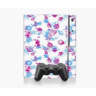  PS3 Playstation 3 Console Skin Decal Sticker  Full of 
