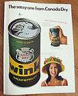 1966 Wink Soda Ad The Sassy one from Canada Dry items in 111 VINTAGE 