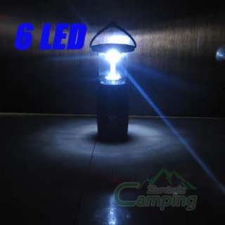 New Solar Energy Hand Crank 6 LED Bivouac Camping Lantern Light Lamp 