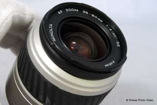   Maxxum 35 80mm f4 5.6 AF lens zoom Sony Alpha 043325437830  