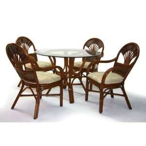  Boca Rattan 71012TD D653 Tradewinds Dining Arm Chair in 