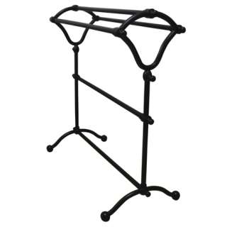   Accessories  Oil Rubbed Bronze Free Standing Towel Rack  