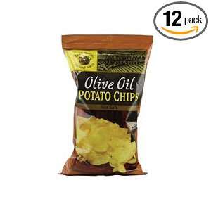 Good Health Olive Oil Potato Chips, Sea Salt, 1 Ounce (Pack of 12)