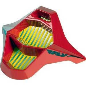   Fly Racing Kinetic Parts Mouthpiece Graphiti Red Musical Instruments