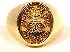 United States Air Force Ring 14K yellow gold 16.7 grams weight