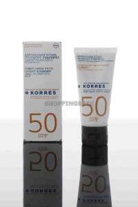 Korres SPF50 Yoghurt Sunscreen Face Cream, 50ml(1.69oz)  