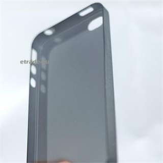 Super Ultra Thin Slim 0.35mm Black Skin Case for iPhone 4S  