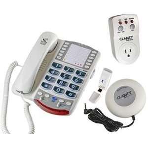 Ameriphone XL50 DCP Digital 60dB Amplified Phone with Lamp Flasher and 