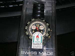 Swatch Atlanta Olympic cronograph swiss made collector  