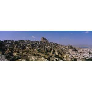  Rock Formations on a Landscape, Uchisar, Cappadocia 