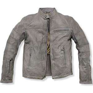 Roland Sands Design Ronin Leather Jacket   2X Large/Smoke 