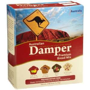 Australis Foods Damper Bread Mix (Sample Pack), 38 Ounce Box  