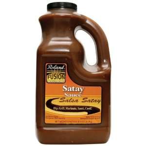 Roland Fusion Satay Sauce, 1 Gallon Plastic Jug  Grocery 