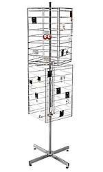 Tier Wire Jewelry Earring Retail Display Spinner Rack  