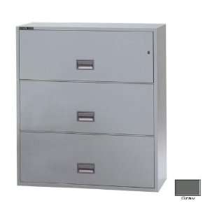  SentrySafe 3L3610 G 36 in. 3 Drawer Insulated Lateral File 