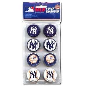  Mlb, Ny Yankees 8Pk Round Sharpeners Case Pack 96