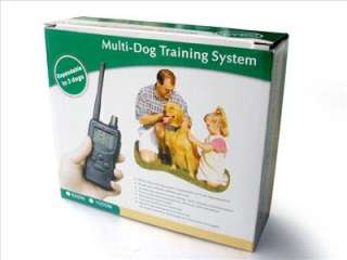 Multi Dog Pet Training System Tame Transmitter Collar Remote Control 