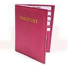 world passport cover travel leather premium 861 pink expedited 