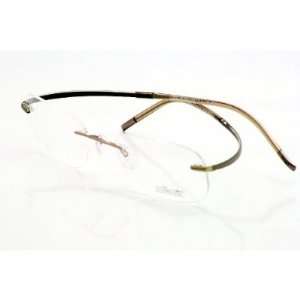 Silhouette Eyeglasses Spx Art Chassis 7690 6055 Black Pinstripe 