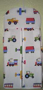 Diaper Stacker madewith Olive Kids Planes Trains Trucks  