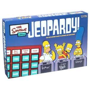  Jeopardy Game Simpsons Edition Toys & Games