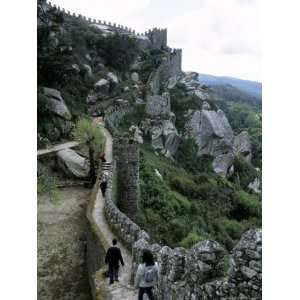  Walk along Crenellated Walls of Castelo dos Mouros, Sintra, Portugal 